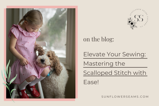 Elevate Your Sewing: Mastering the Scalloped Stitch with Ease!
