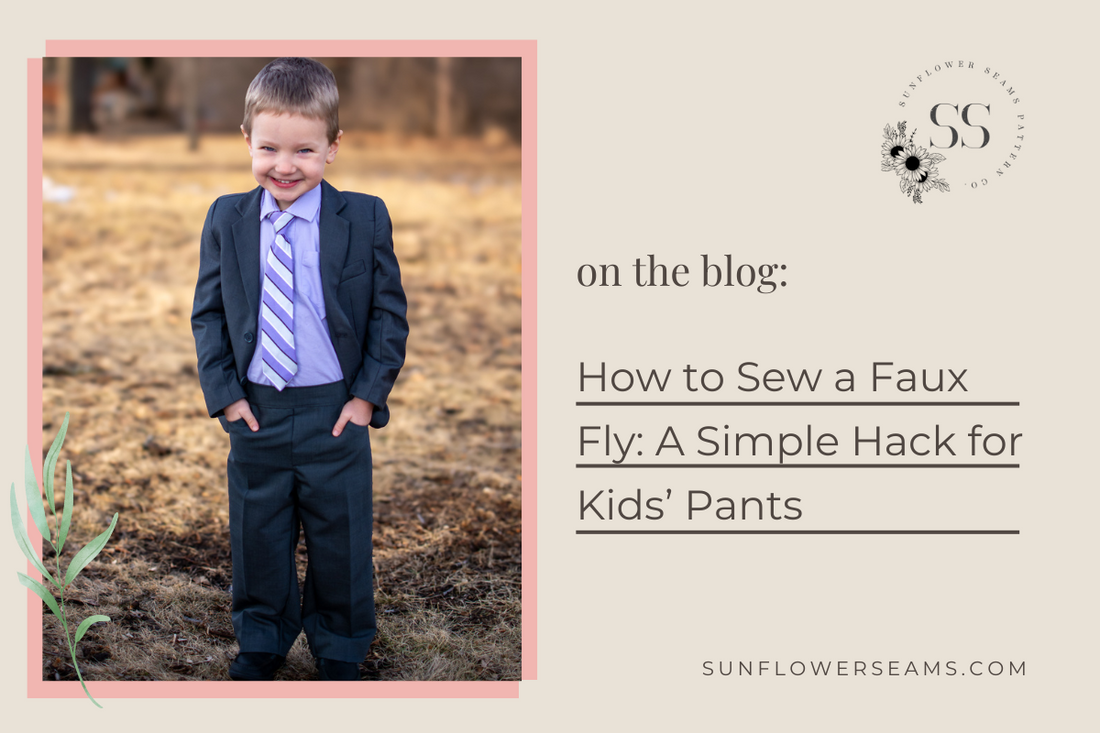 How to Sew a Faux Fly: A Simple Hack for Kids’ Pants