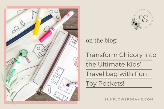 Transform Chicory into the Ultimate Kids’ Travel bag with Fun Toy Pockets!