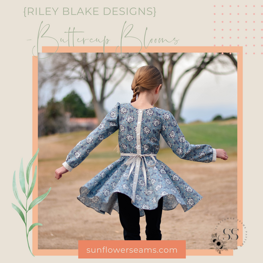 Buttercup Blooms {Riley Blake Designs}