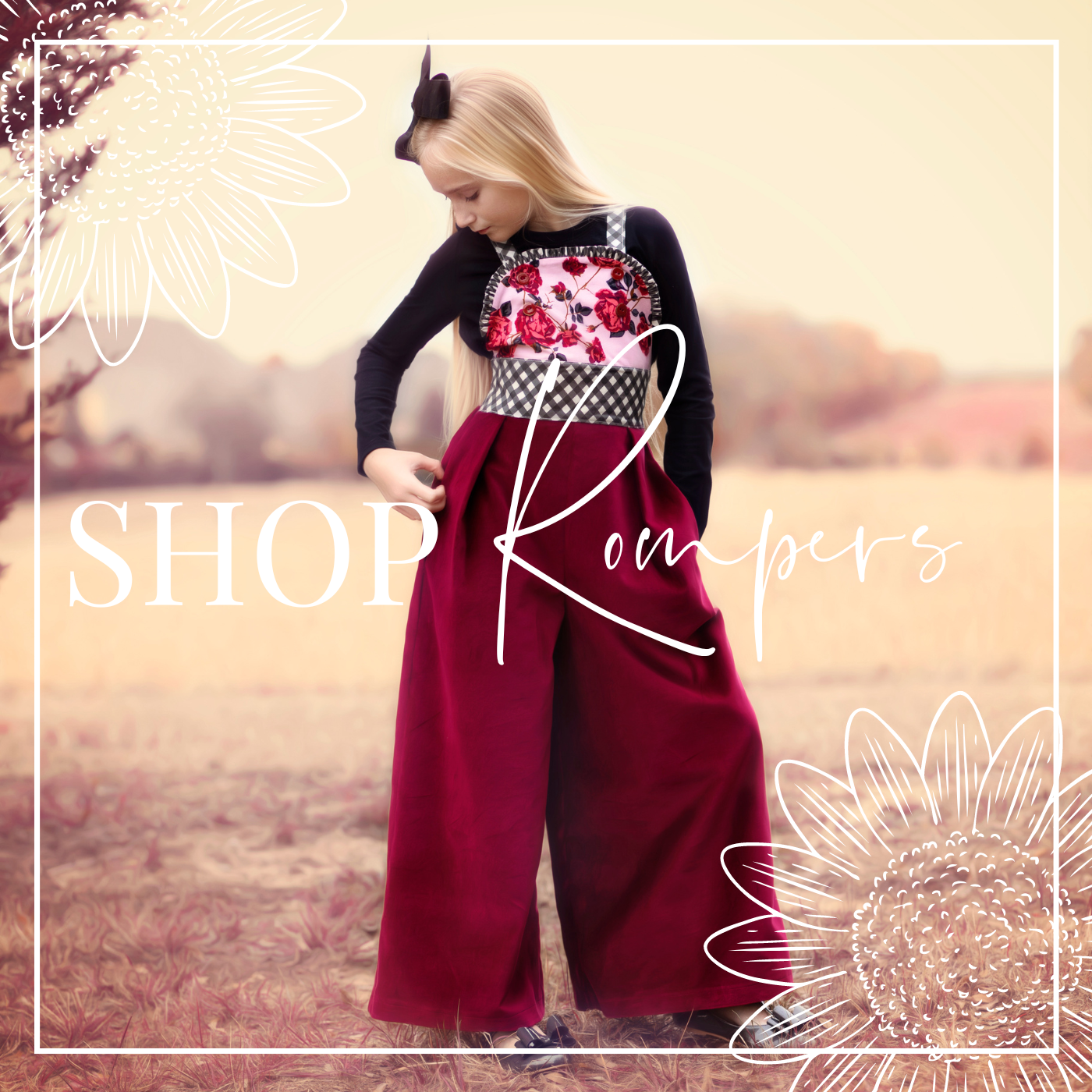 Rompers – Sunflower Seams