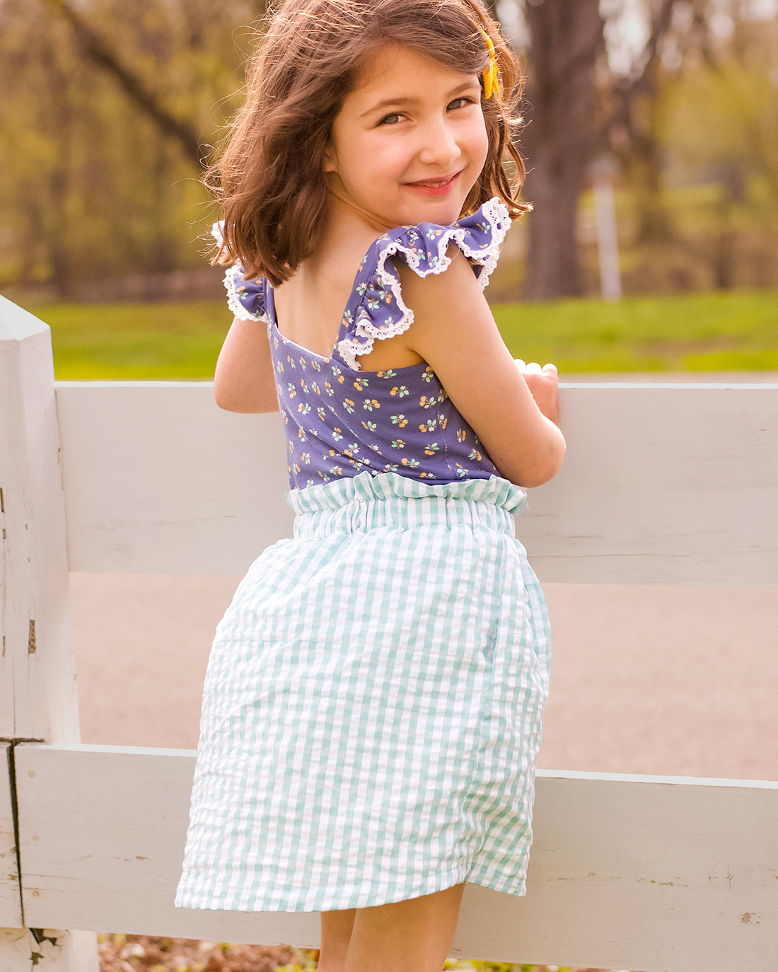 Rosewood Tiered Skirt Digital Sewing Pattern