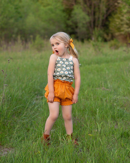 Camellia Paper Bag Shorts, Bloomers & Capris Digital Sewing Pattern