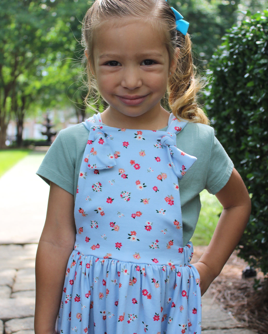 Silene Knit Pinafore Digital Sewing Pattern