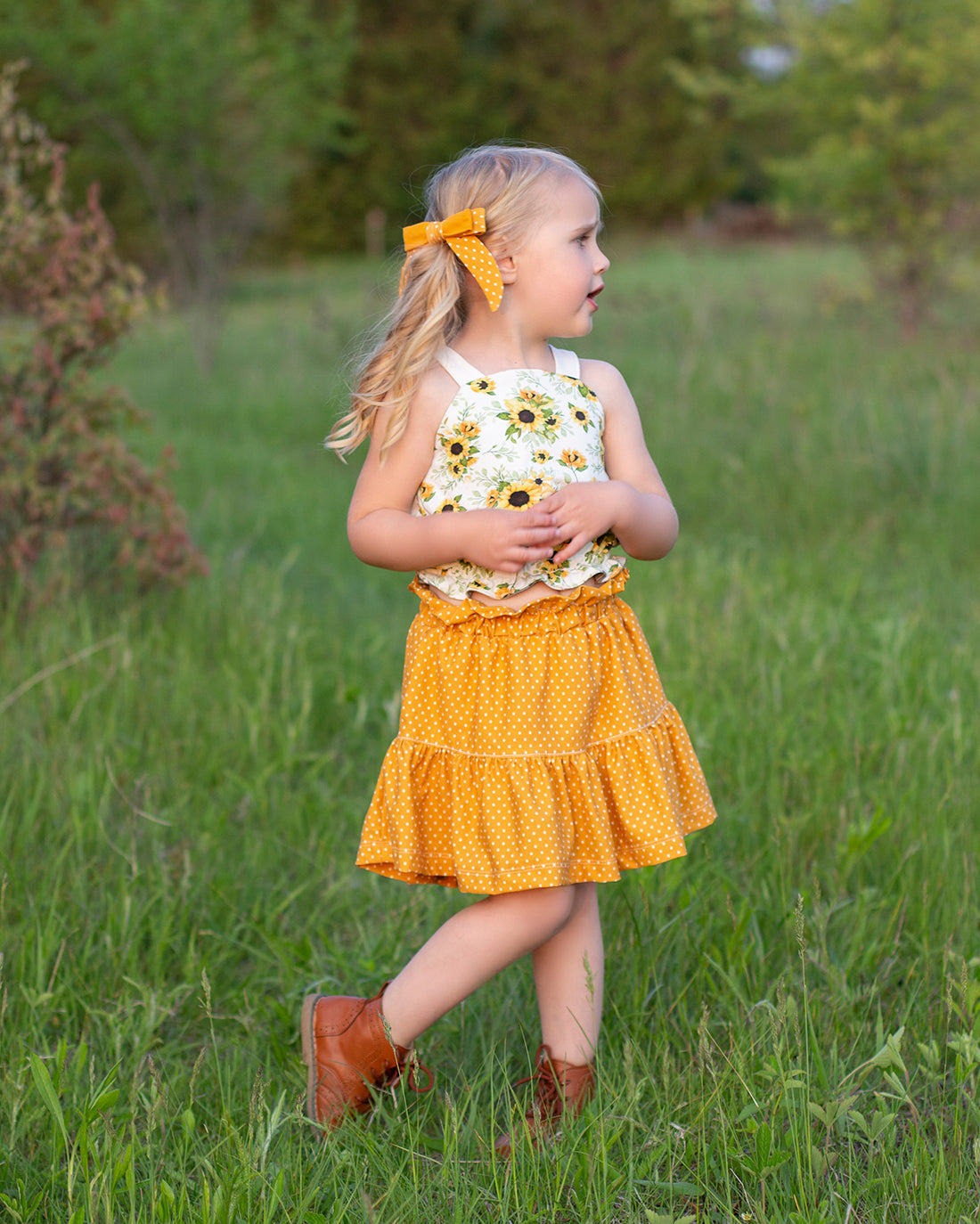 Rosewood Tiered Skirt Digital Sewing Pattern