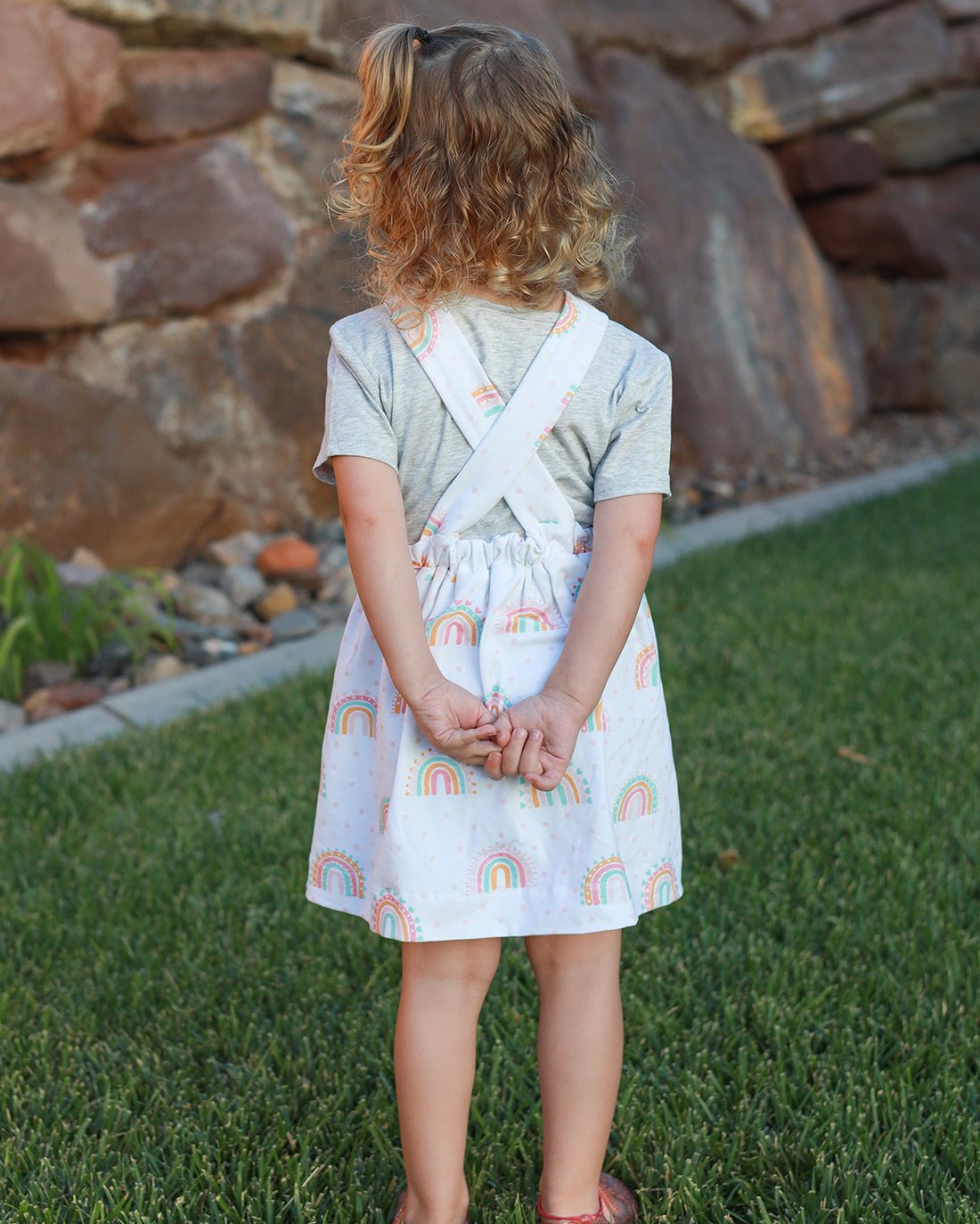 Silene Knit Pinafore Digital Sewing Pattern