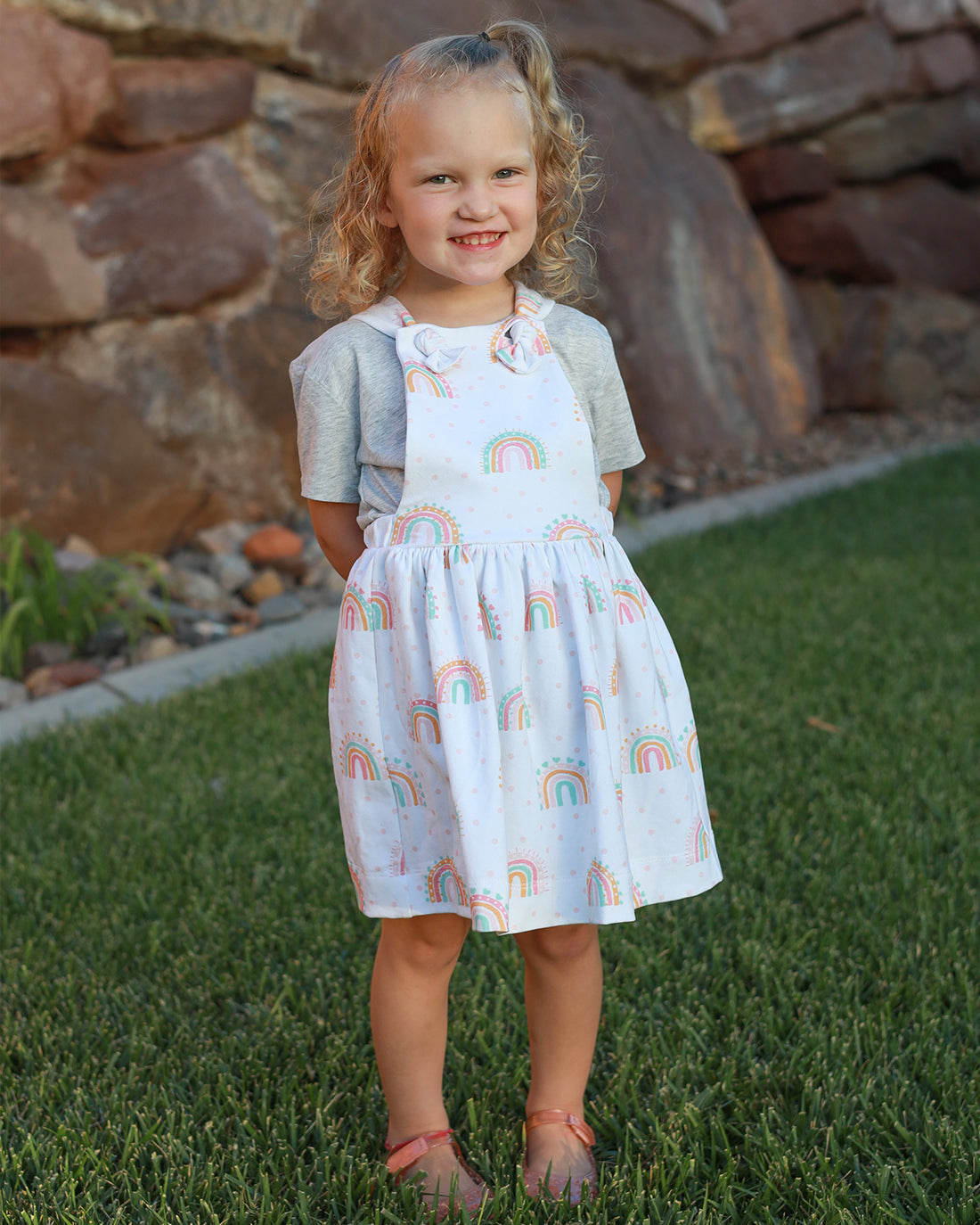 Silene Knit Pinafore Digital Sewing Pattern