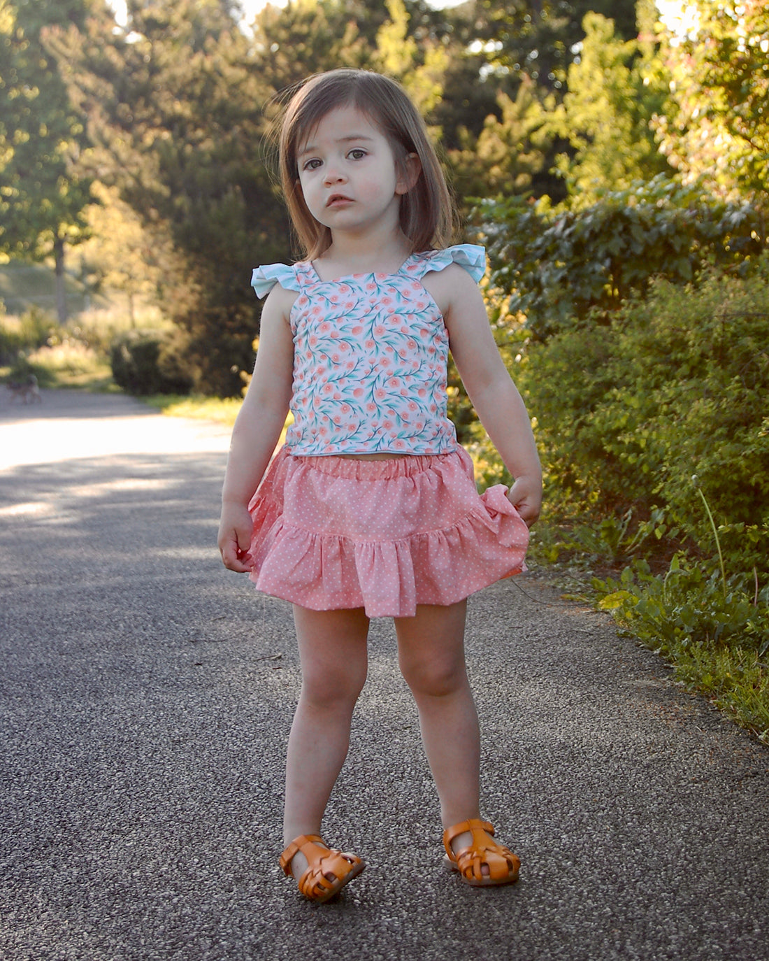 Rosewood Tiered Skirt Digital Sewing Pattern