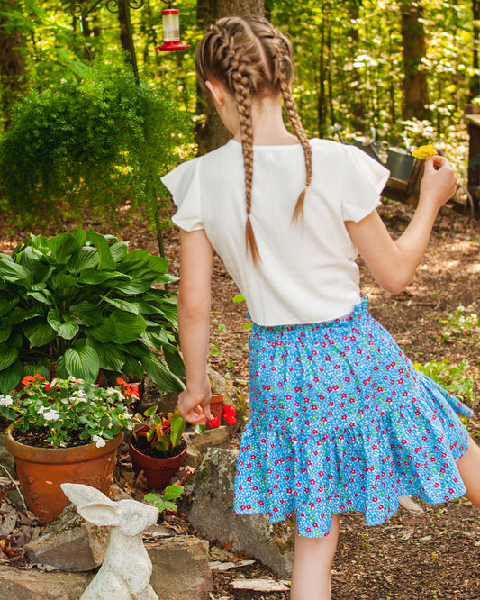 Rosewood Tiered Skirt Digital Sewing Pattern