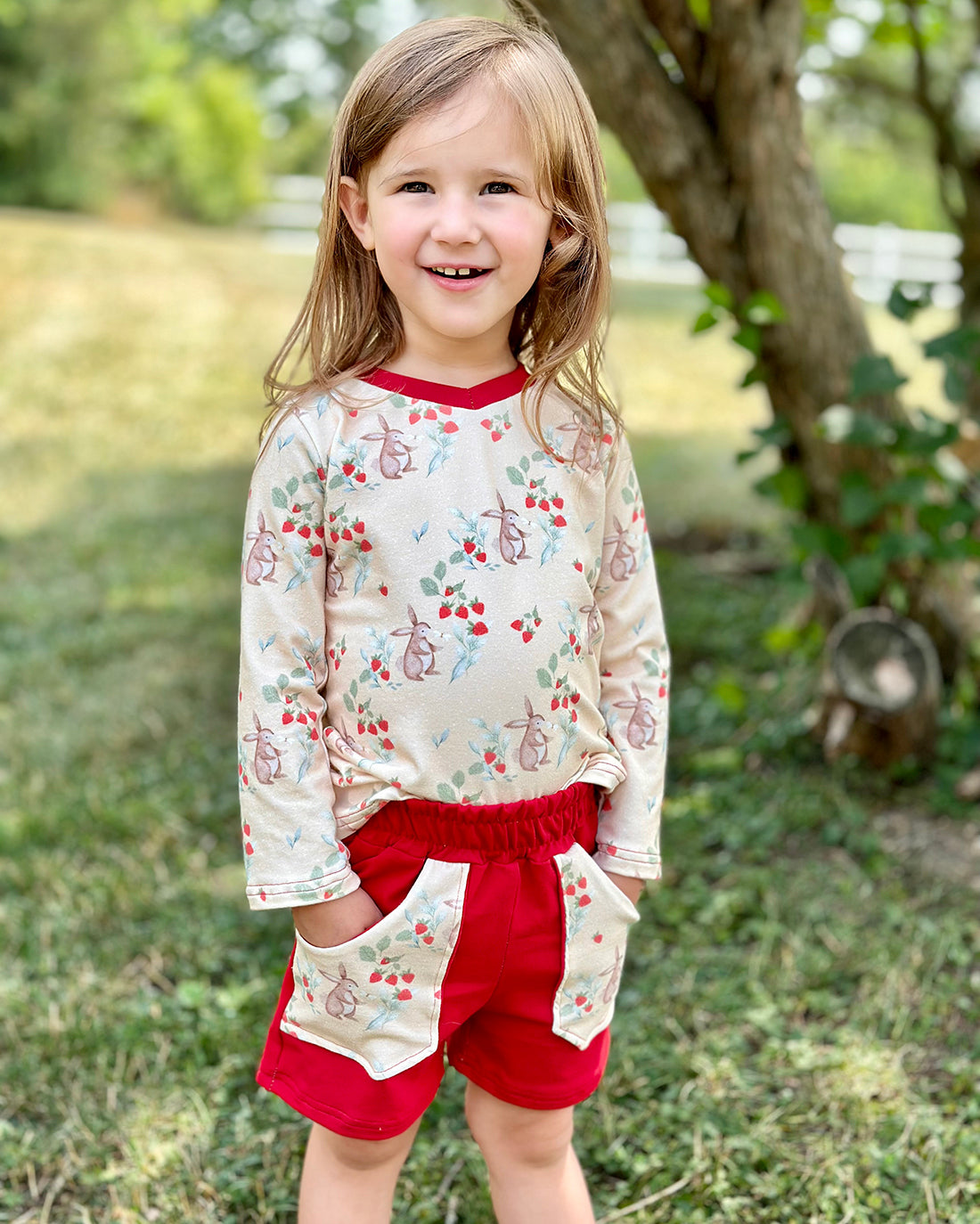 Clove Tee & Shorts Set Digital Sewing Pattern