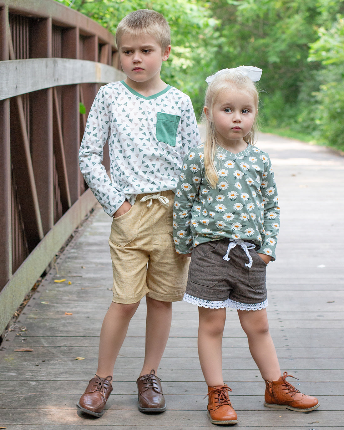 Clove Tee & Shorts Set Digital Sewing Pattern