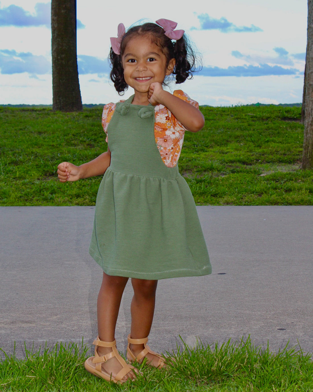 Silene Knit Pinafore Digital Sewing Pattern