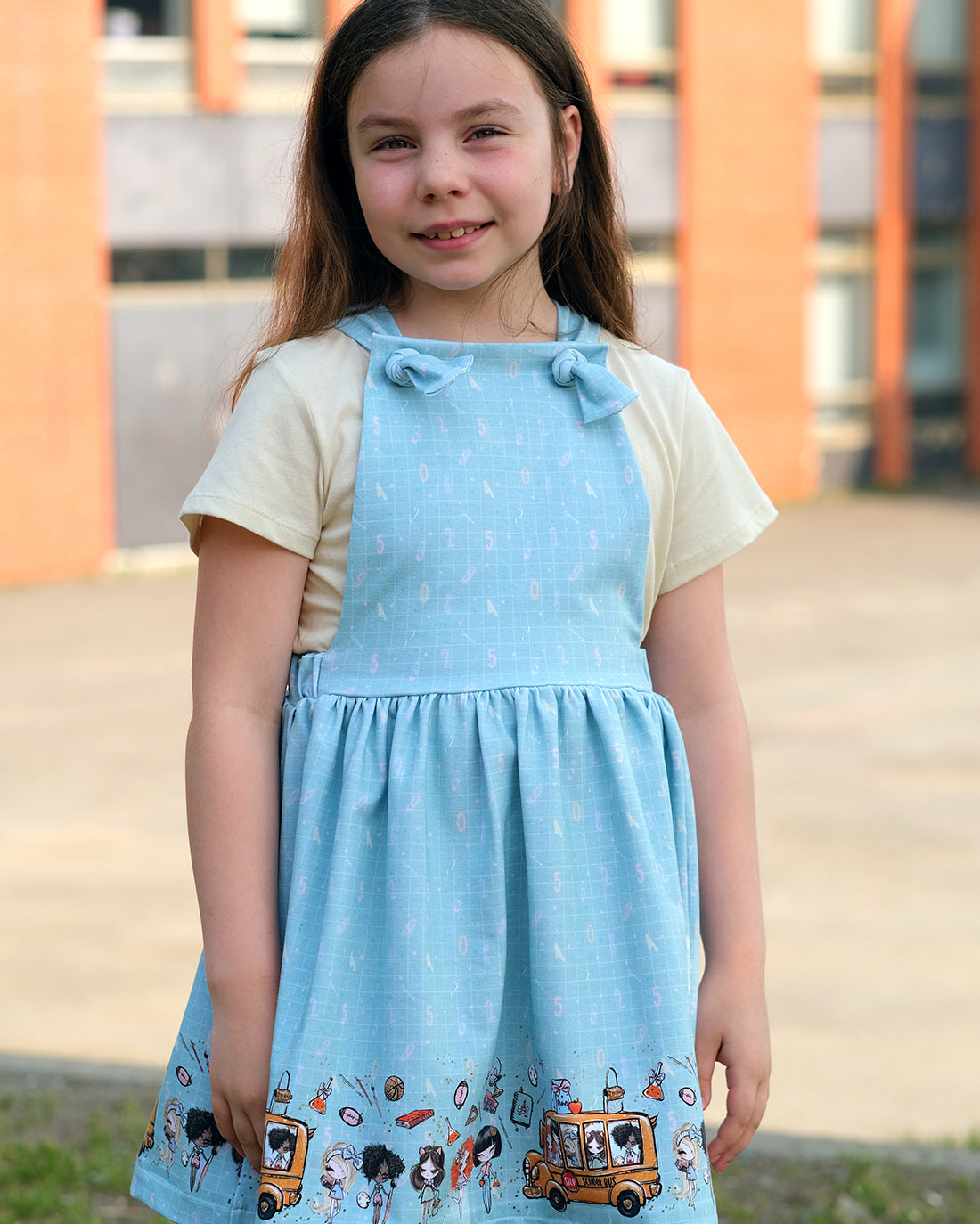 Silene Knit Pinafore Digital Sewing Pattern