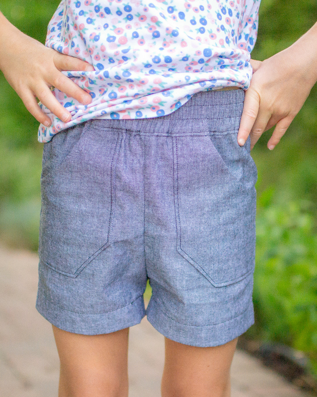 Clove Tee & Shorts Set Digital Sewing Pattern