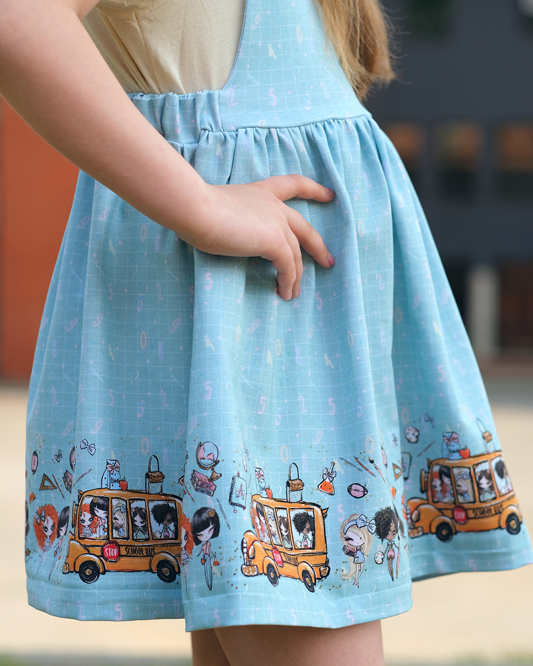 Silene Knit Pinafore Digital Sewing Pattern