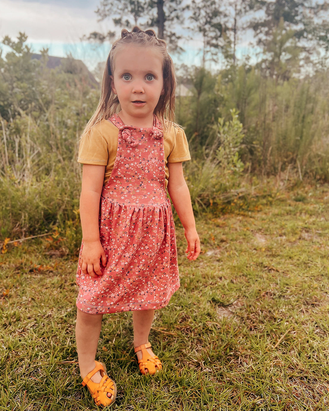 Silene Knit Pinafore Digital Sewing Pattern