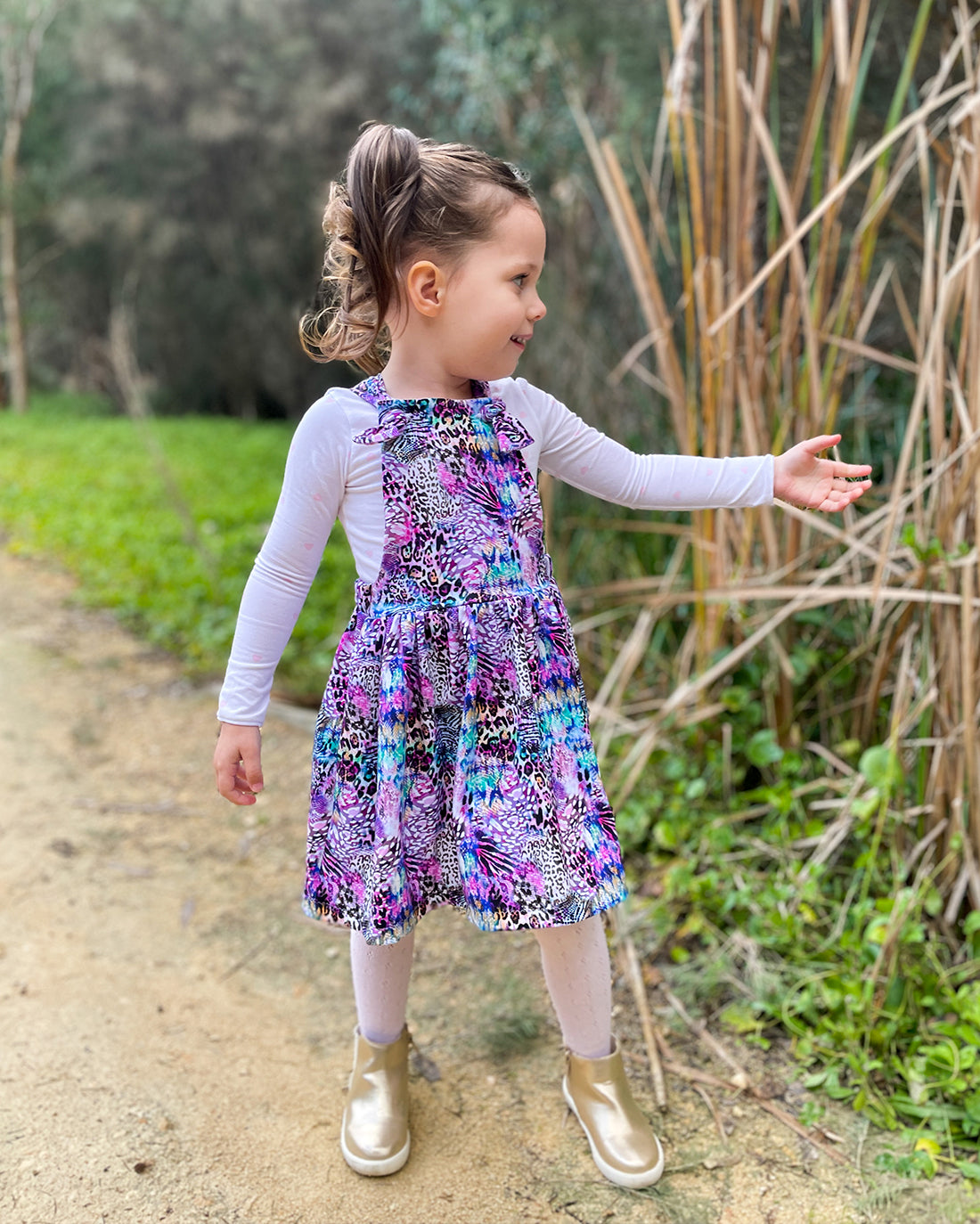 Silene Knit Pinafore Digital Sewing Pattern