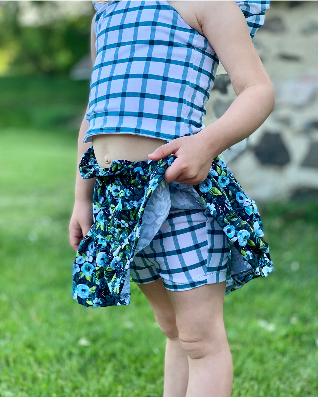 Rosewood Tiered Skirt Digital Sewing Pattern