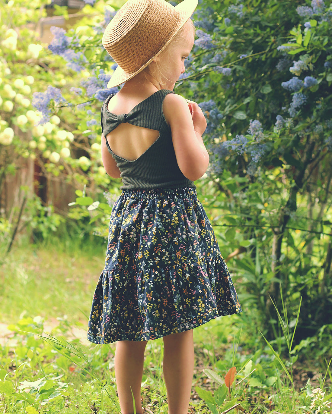 Rosewood Tiered Skirt Digital Sewing Pattern