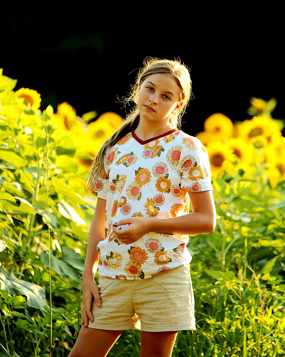 Clove Tee & Shorts Set Digital Sewing Pattern
