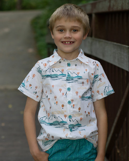 Alder Collared Shirt Digital Sewing Pattern