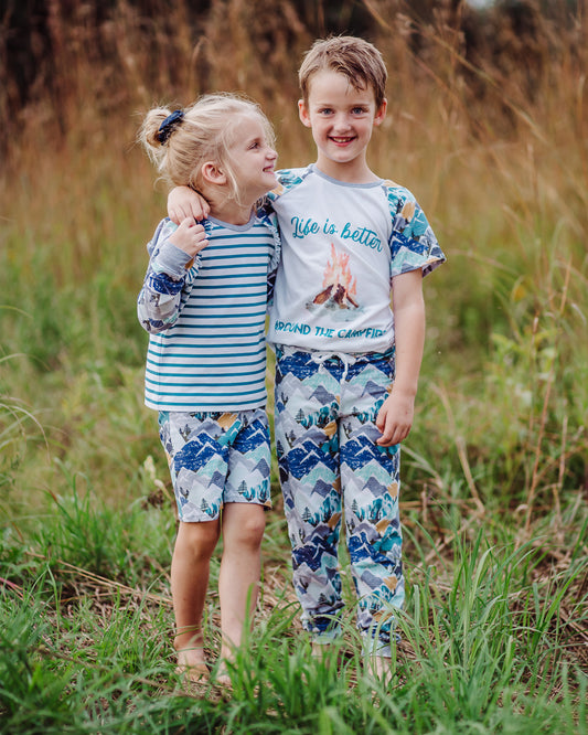 Arbor Raglan Sleeve Pajamas Digital Sewing Pattern