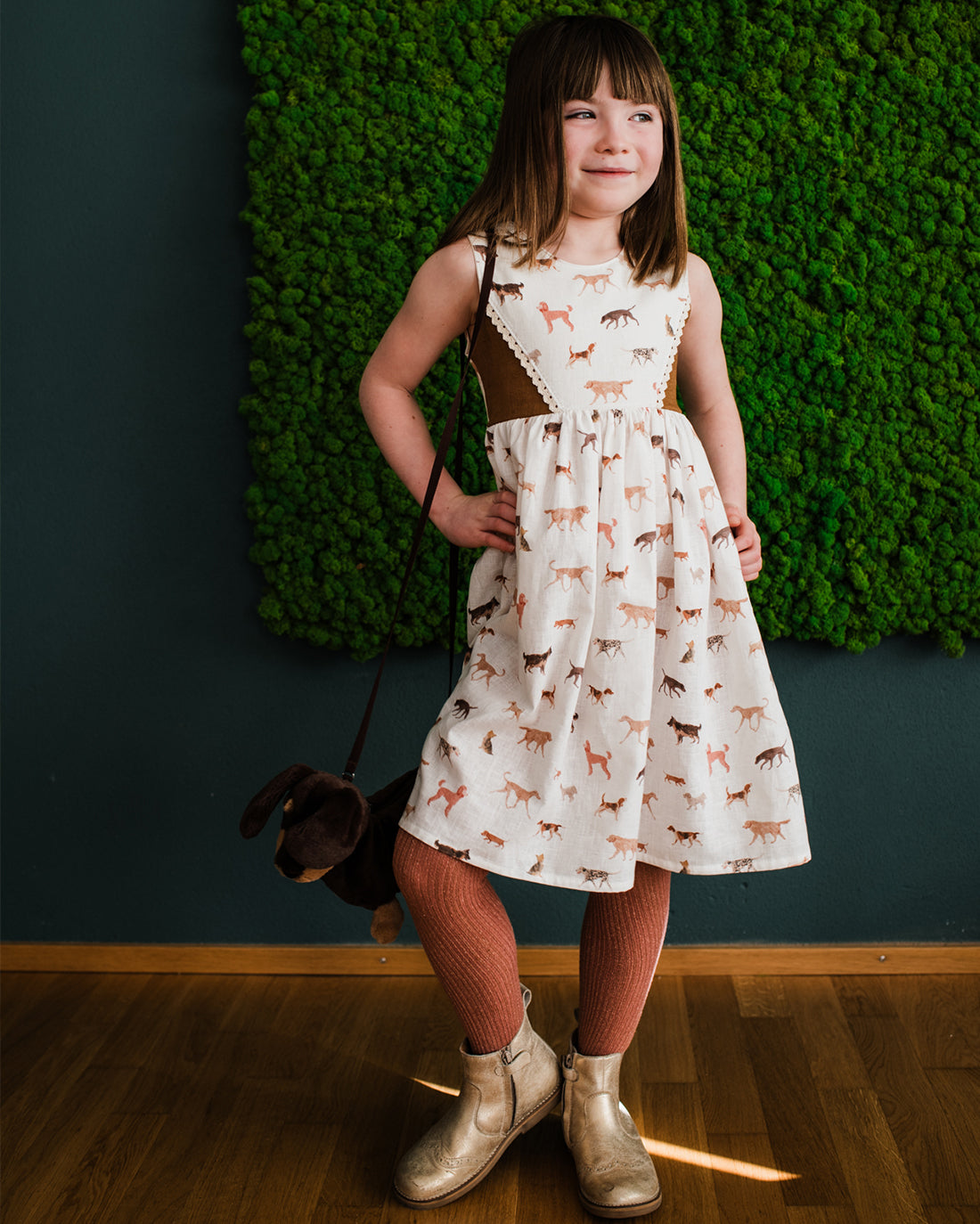 Hydrangea Dress Digital Sewing Pattern