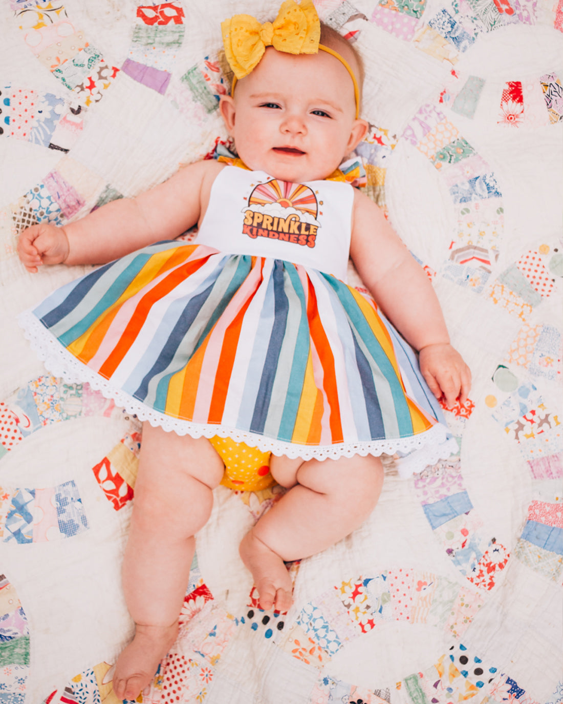 Baby Willow Romper, Dress, & Bloomers Digital Sewing Pattern