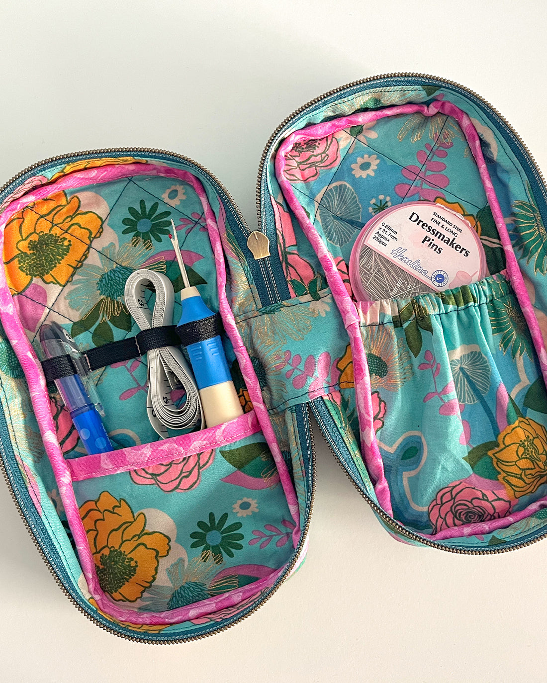 Petal Pencil Pouch Digital Sewing Pattern