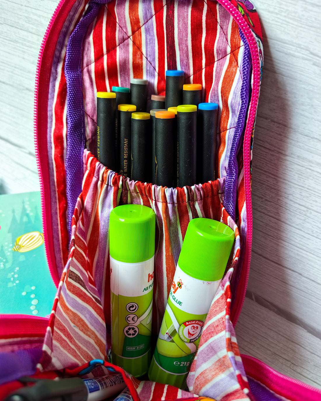 Petal Pencil Pouch Digital Sewing Pattern
