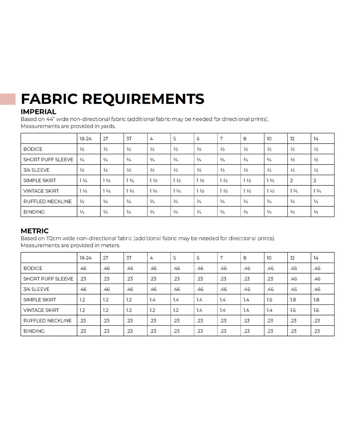 Briar Dress Digital Sewing Pattern