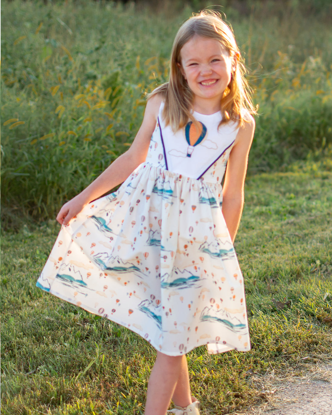 Hydrangea Dress Digital Sewing Pattern