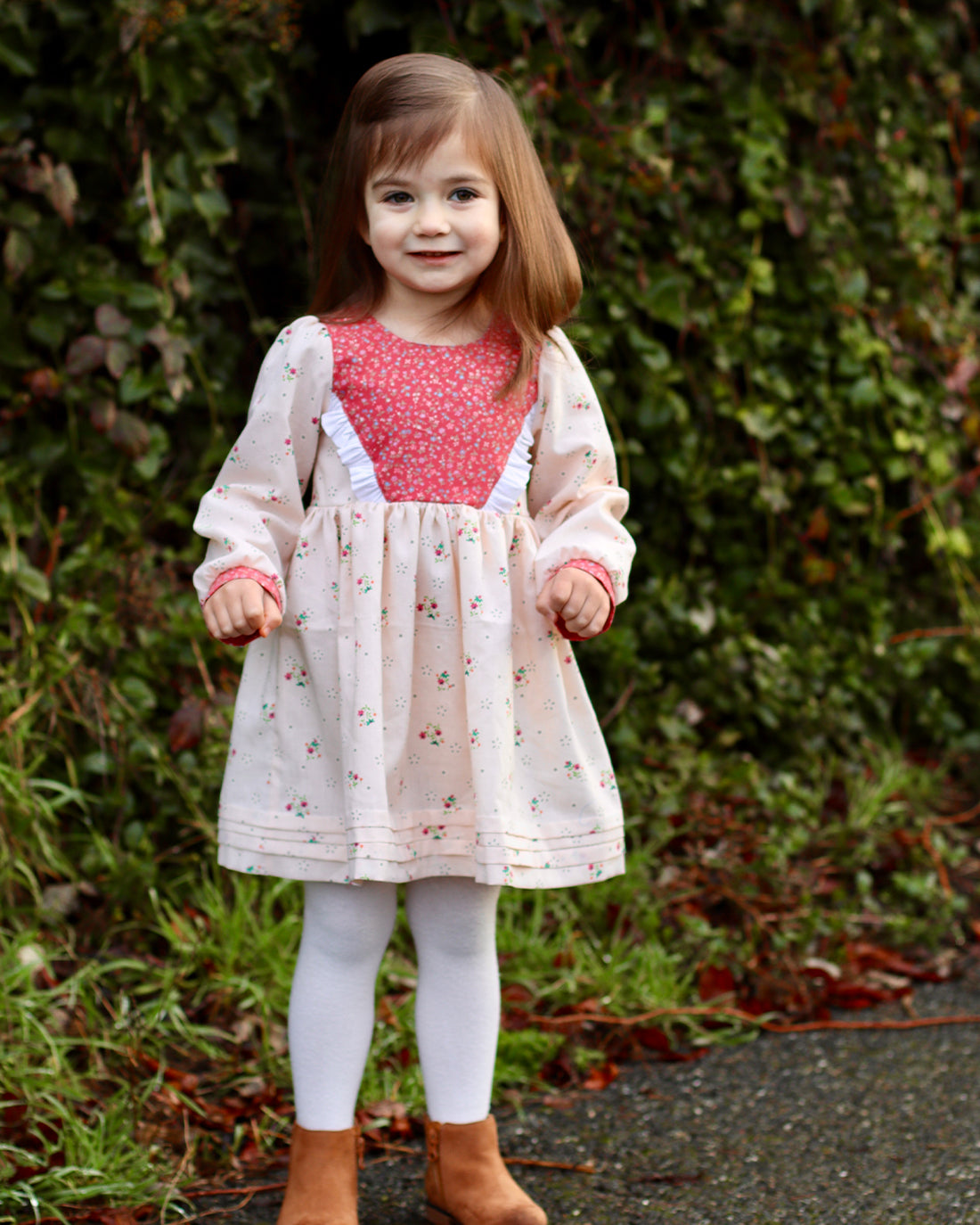 Hydrangea Dress Digital Sewing Pattern