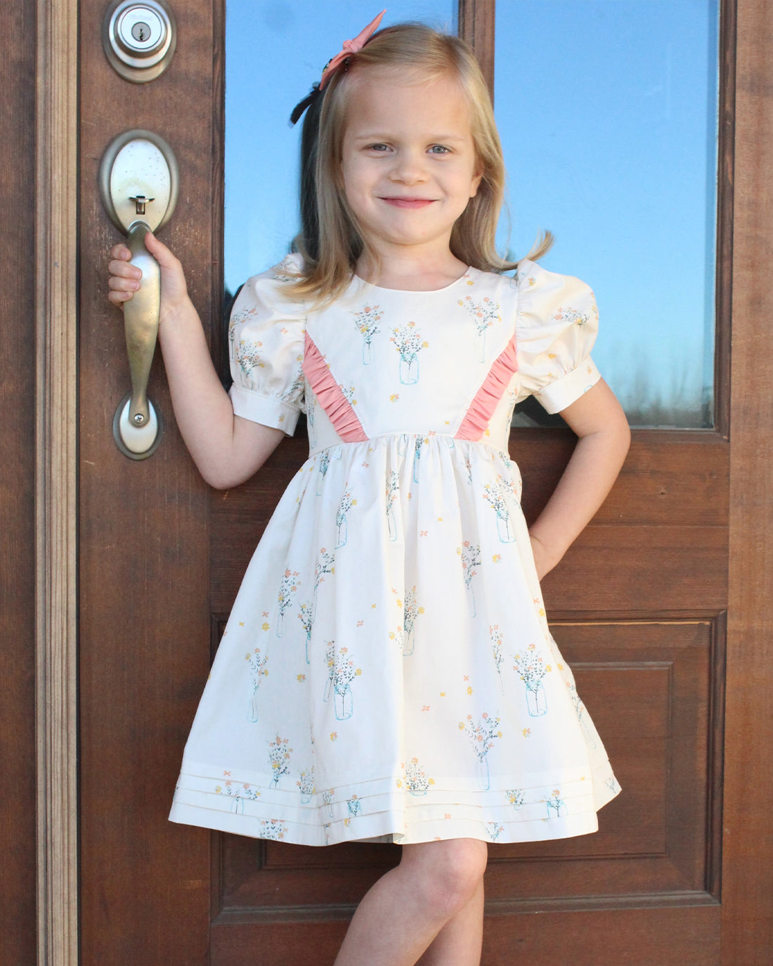 Hydrangea Dress Digital Sewing Pattern