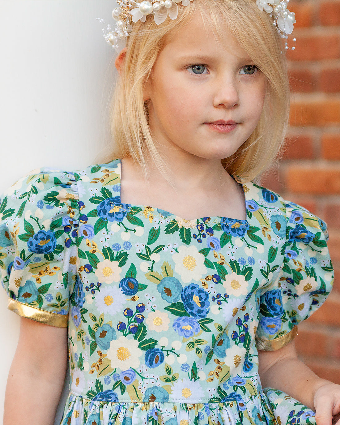 Iris Scalloped Dress Digital Sewing Pattern