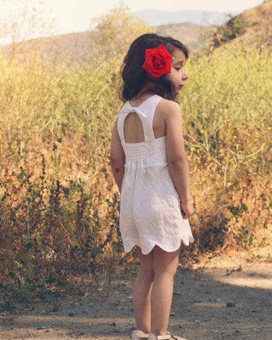 Jessamine Scalloped Romper Digital Sewing Pattern