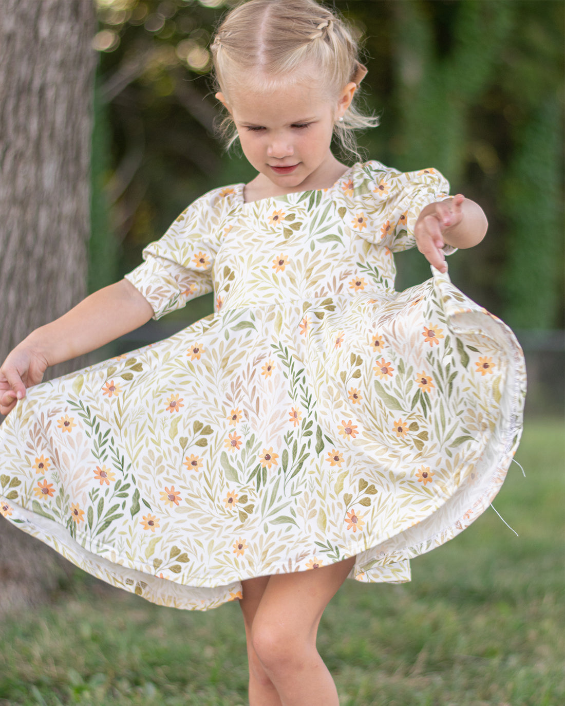 Strawflower Dress Digital Sewing Pattern