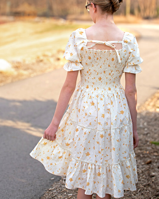 Zinnia Shirred Dress & Romper Digital Sewing Pattern