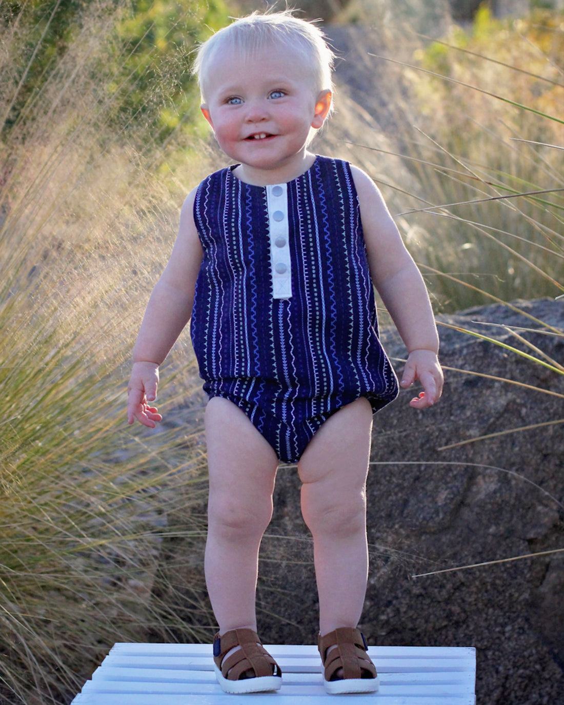 Olive Romper | Sunflower Seams Pattern Company | Digital PDF Sewing Pattern