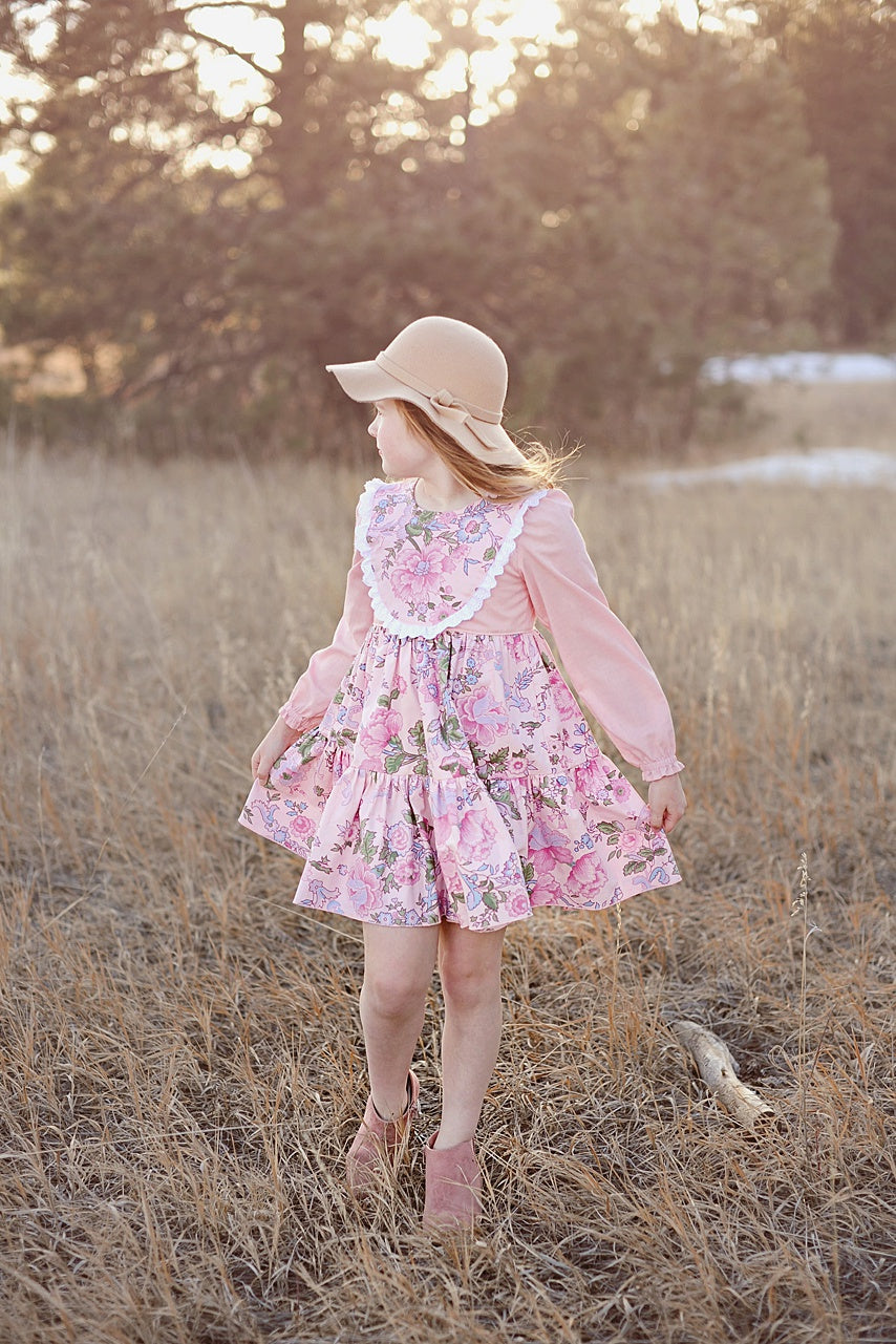 Violet Bib Dress & Romper | Sunflower Seams Pattern Company | Digital Sewing Pattern | Thank you Violet Testers