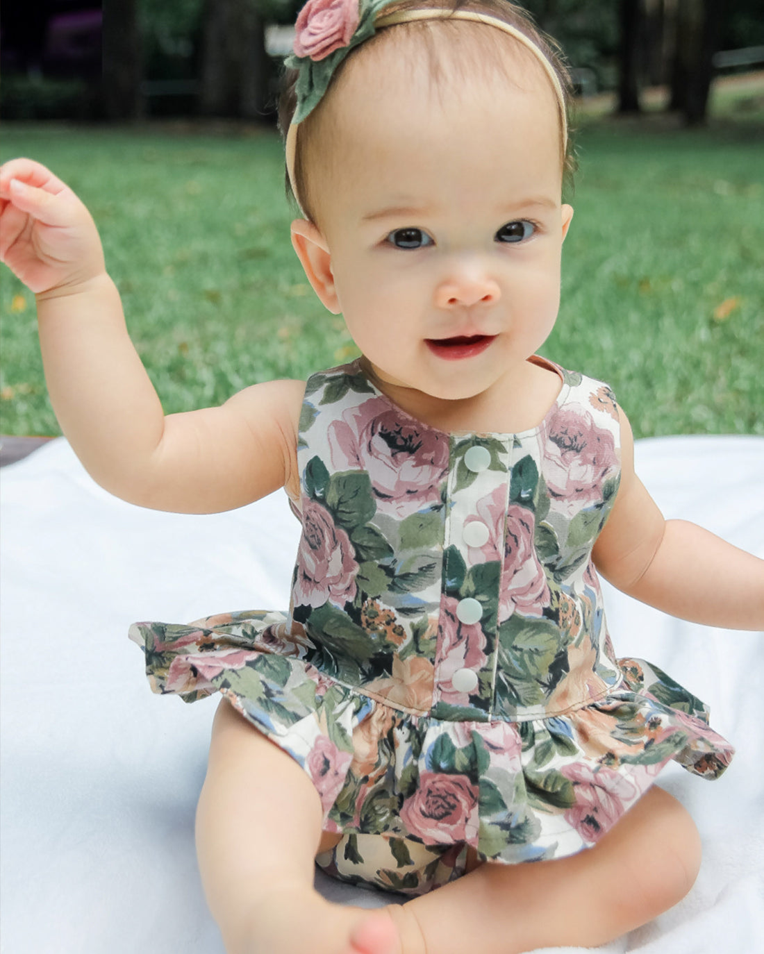 Olive Romper | Sunflower Seams Pattern Company | Digital PDF Sewing Pattern