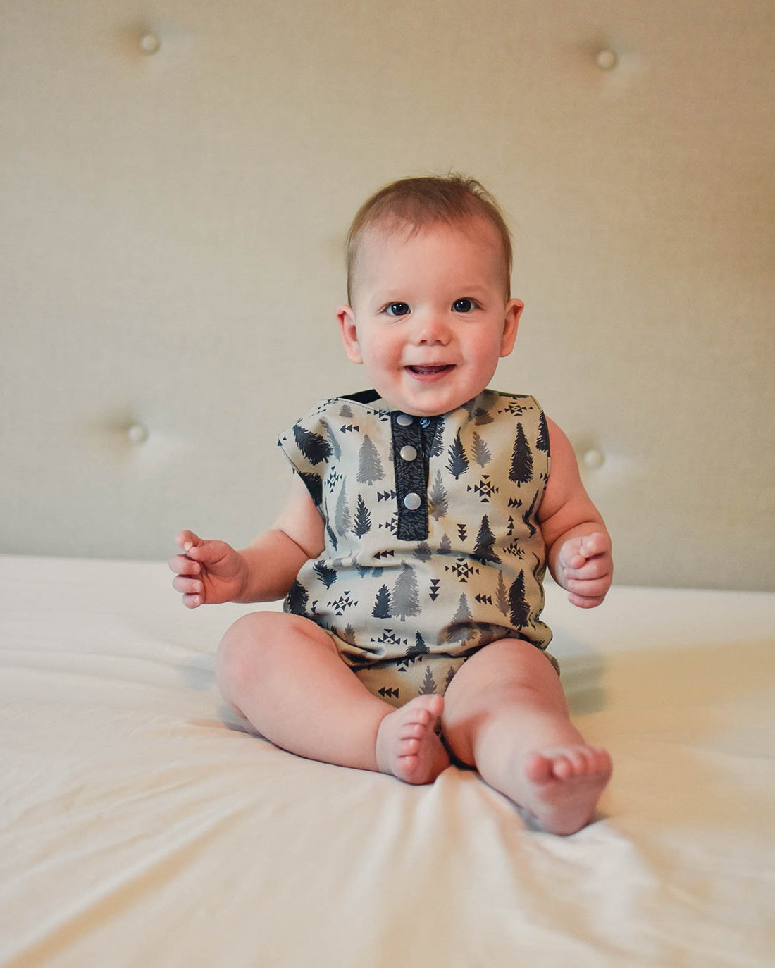Olive Romper | Sunflower Seams Pattern Company | Digital PDF Sewing Pattern