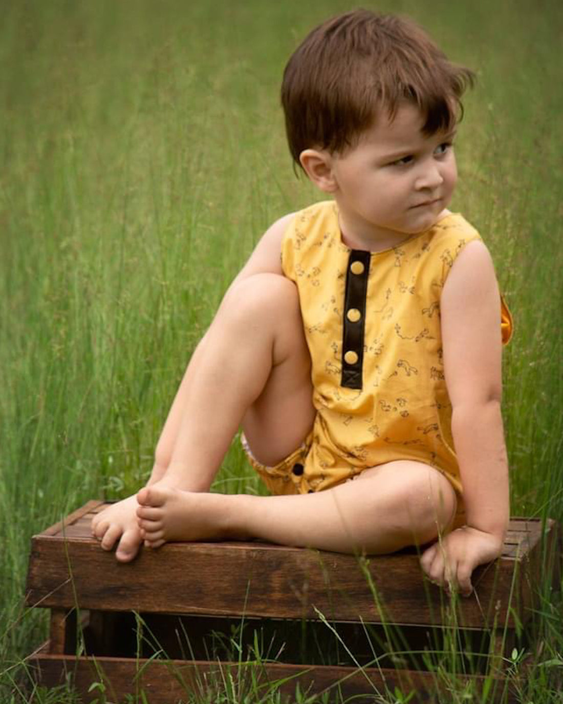 Olive Romper | Sunflower Seams Pattern Company | Digital PDF Sewing Pattern