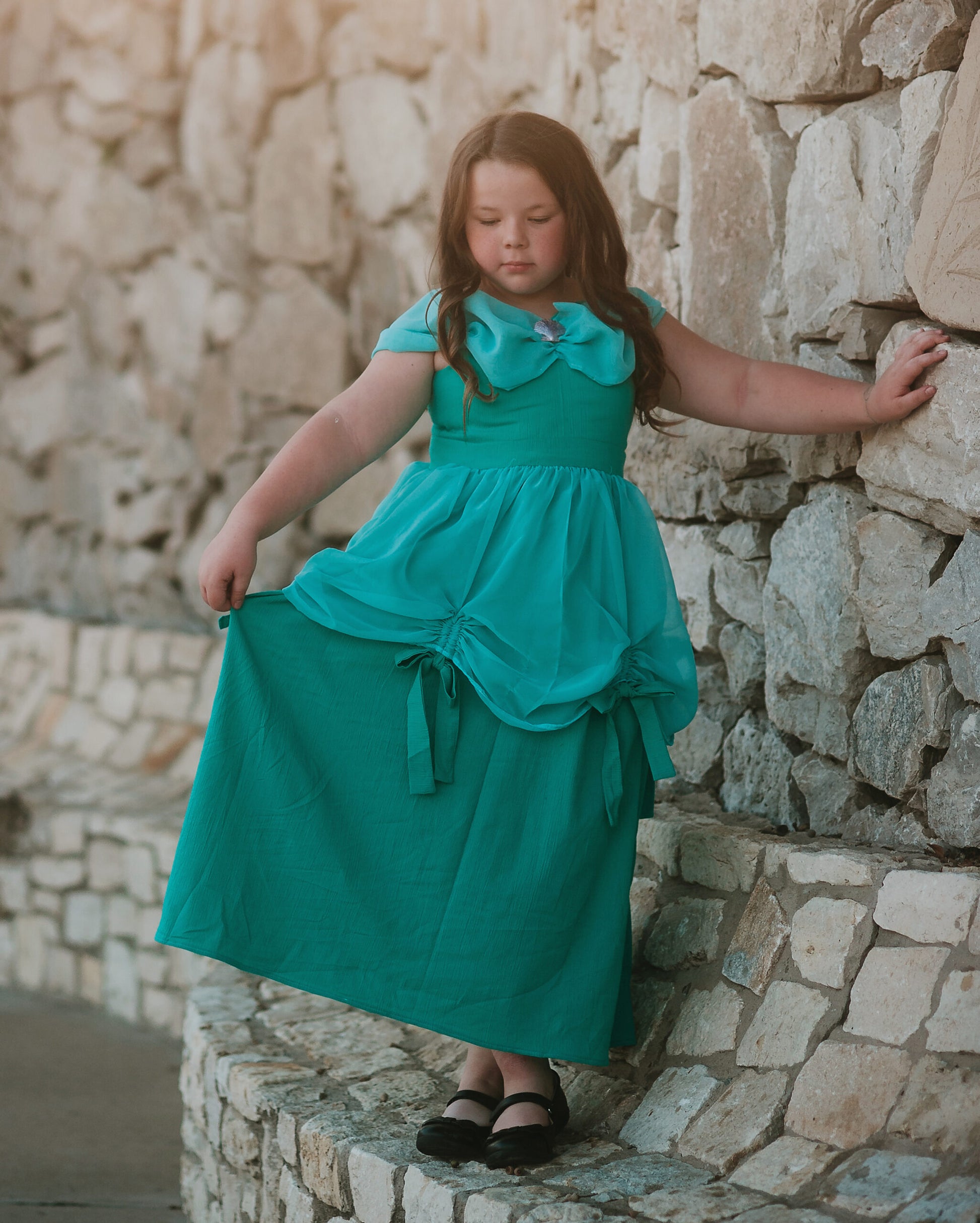 Flora Dress Sewing Pattern | Sunflower Seams Pattern Company | Digital PDF Sewing Pattern