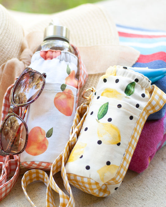 Coral Water Bottle Holder Digital Sewing Pattern