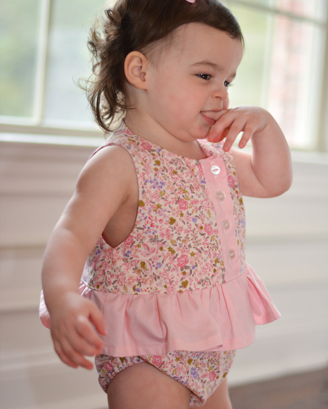 Olive Romper | Sunflower Seams Pattern Company | Digital PDF Sewing Pattern