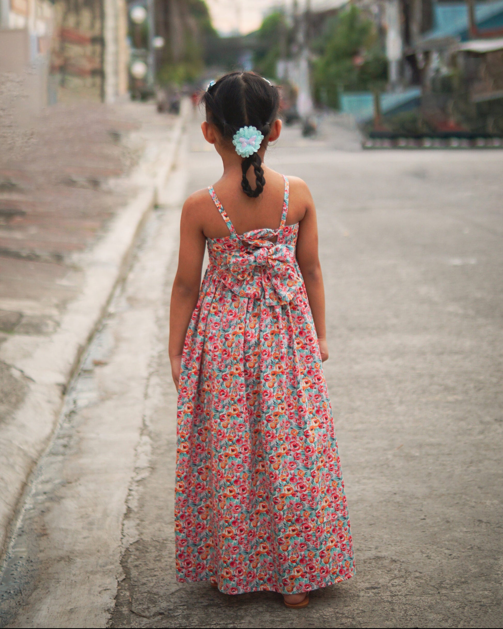 Flora Dress Sewing Pattern | Sunflower Seams Pattern Company | Digital PDF Sewing Pattern