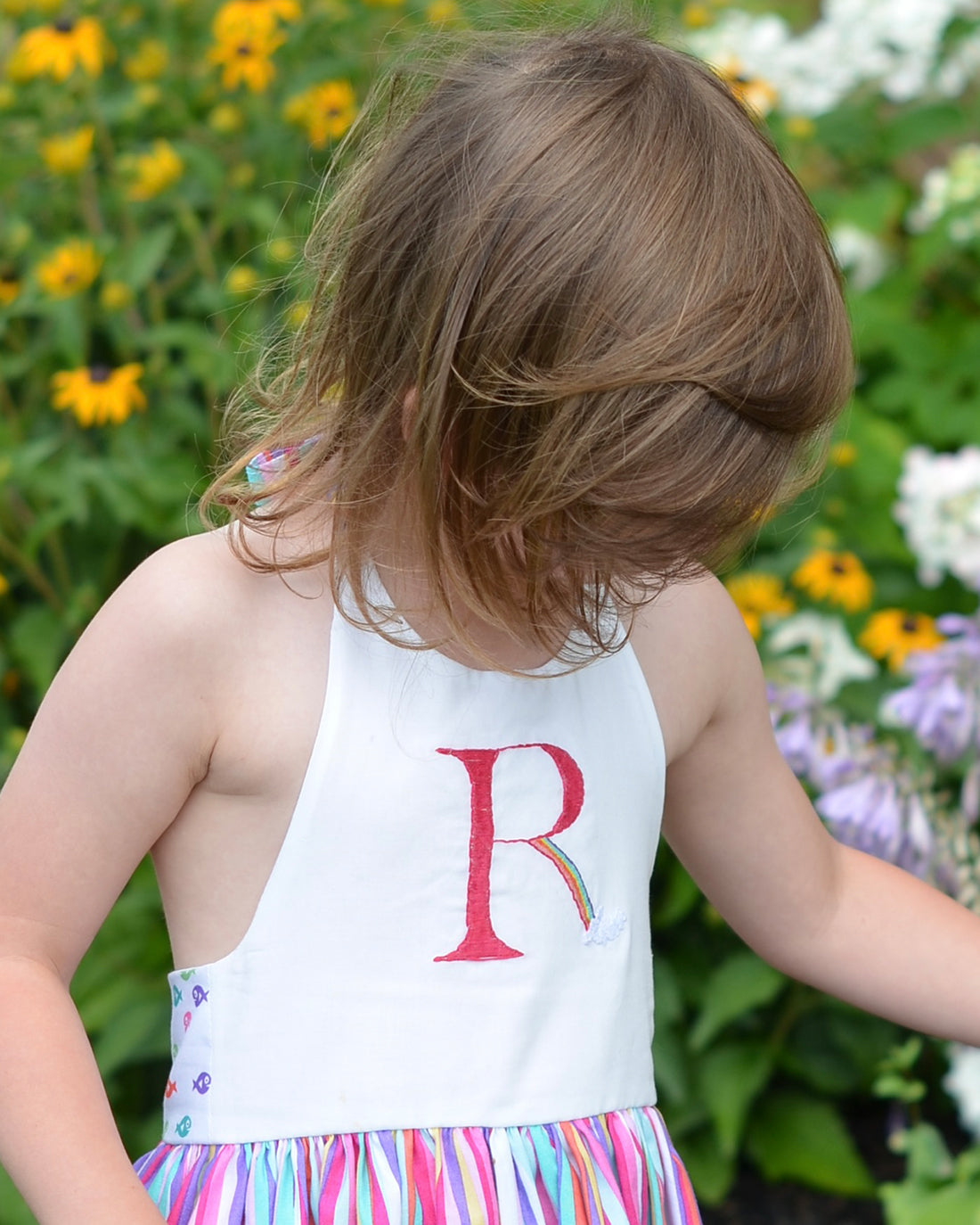 Alphabet Garden Embroidery Pattern | Sunflower Seams Pattern Company | Digital PDF Embroidery Pattern
