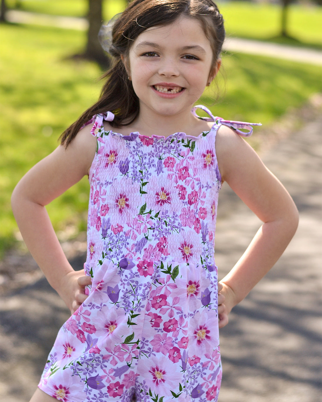 Rowan Knit Romper | Sunflower Seams Pattern Company | Digital PDF Sewing Pattern