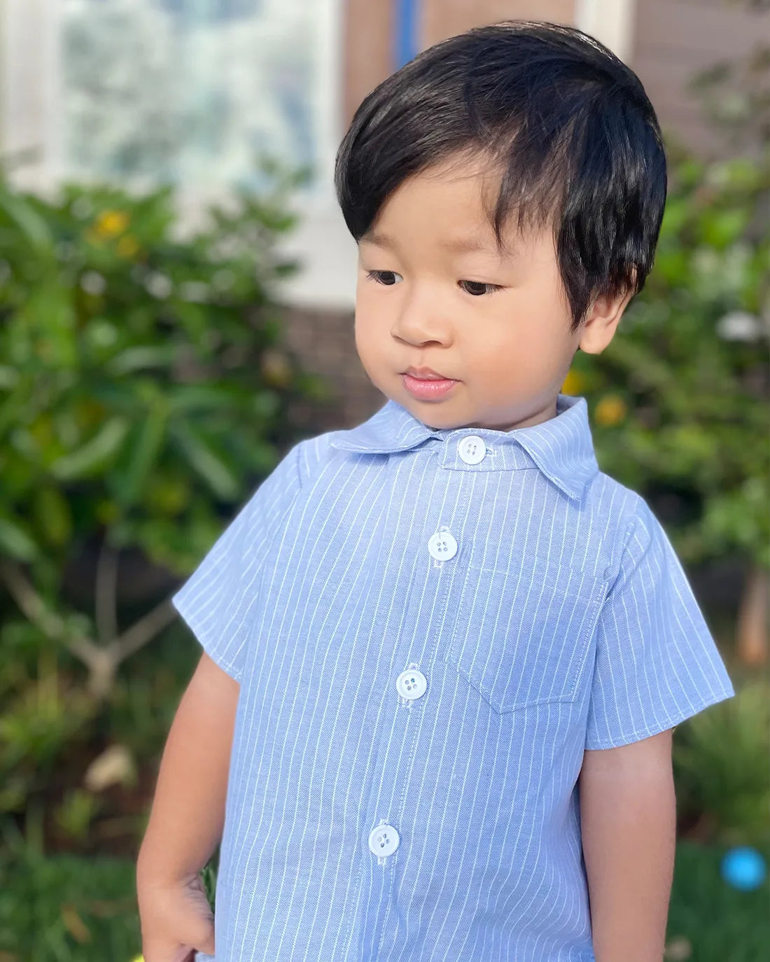 Baby Alder Collared Shirt Digital Sewing Pattern
